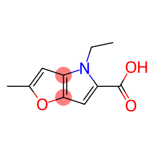 4-ethyl-2-methyl-4H-furo[3,2-b]pyrrole-5-carboxylic acid