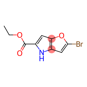 2-Bromo-4H-furo[3,2-b]pyrrole-5-carboxylic acid ethyl ester