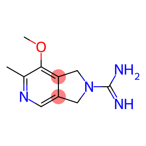 2H-Pyrrolo[3,4-c]pyridine-2-carboximidamide,1,3-dihydro-7-methoxy-6-methyl-(9CI)