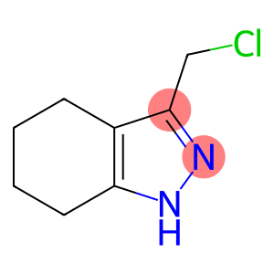 3-(chloromethyl)-4,5,6,7-tetrahydro-1H-indazole