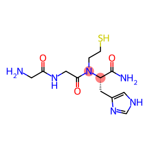 L-Histidinamide, glycylglycyl-N-(2-mercaptoethyl)-