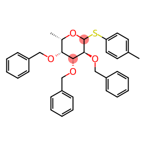 (2S,3S,4R,5S)-3,4,5-TRIS-BENZYLOXY-2-METHYL-6-P-TOLYLSULFANYL-TETRAHYDRO-PYRAN