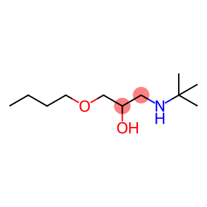 1-Butoxy-3-((1,1-dimethylethyl)amino)-2-propanol