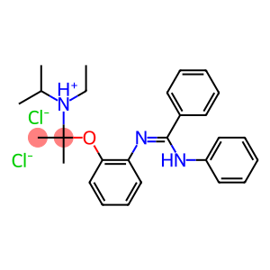 2-[2-(anilino-phenyl-methylidene)azaniumylphenoxy]ethyl-dipropan-2-yl- azanium dichloride