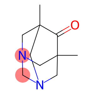 5,7-Dimethyl-1,3-diazatricyclo[3.3.1.1~3,7~]decan-6-one