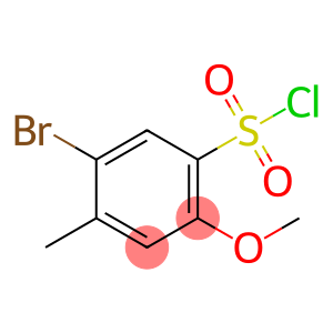 5-BROMO-2-METHOXY-4-METHYLBENZENE-1-SULFONYL CHLORIDE