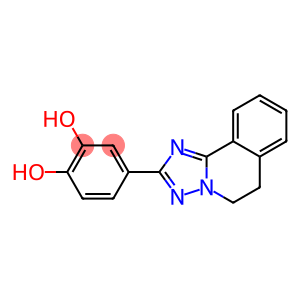 1,2-Benzenediol, 4-(5,6-dihydro(1,2,4)triazolo(5,1-a)isoquinolin-2-yl) -