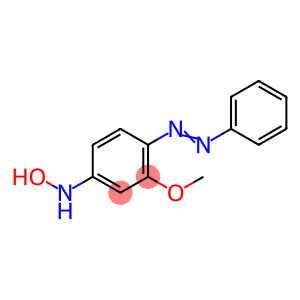 Benzenamine, N-hydroxy-3-methoxy-4-(2-phenyldiazenyl)-