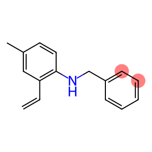 Benzenemethanamine, N-(2-ethenyl-4-methylphenyl)- (9CI)