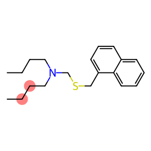 1-Butanamine, N-butyl-N-[[(1-naphthalenylmethyl)thio]methyl]-
