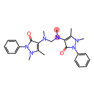 4-[[(1,5-DIMETHYL-3-OXO-2-PHENYLPYRAZOL-4-YL)-METHYLAMINO]METHYL-METHYLAMINO]-1,5-DIMETHYL-2-PHENYLP