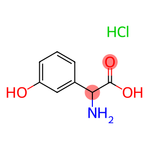 2-Amino-2-(3-hydroxyphenyl)acetic acid hydrochloride