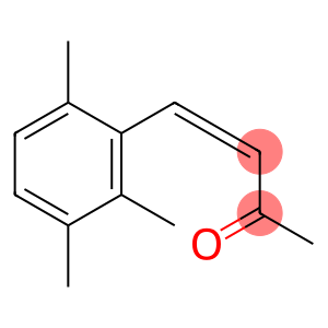 trimethylphenylbutenone,(3Z)-4-(2,3,6-trimethylphenyl)-3-buten-2-one