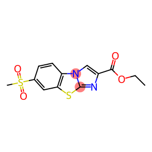 Imidazo[2,1-b]benzothiazole-2-carboxylic acid, 7-(methylsulfonyl)-, ethyl ester