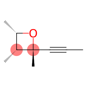 Oxetane, 2,3,4-trimethyl-2-(1-propynyl)-, (2alpha,3alpha,4alpha)- (9CI)