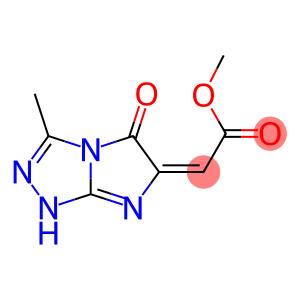 methyl 2-(3-methyl-5-oxo-1H-imidazo[2,1-c][1,2,4]triazol-6(5H)-ylidene)acetate