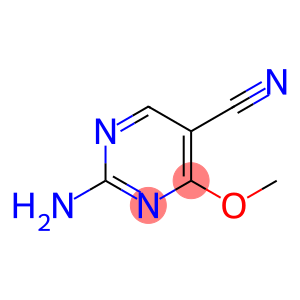 5-Pyrimidinecarbonitrile, 2-amino-4-methoxy- (9CI)