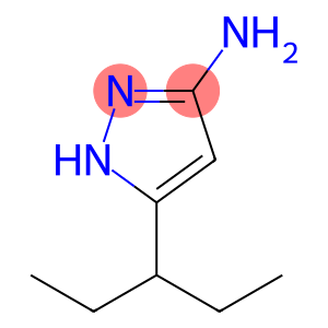3-(戊烷-3-基)-1H-吡唑-5-胺