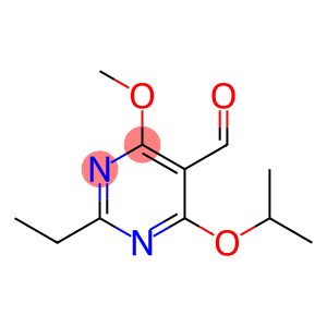 5-Pyrimidinecarboxaldehyde, 2-ethyl-4-methoxy-6-(1-methylethoxy)-