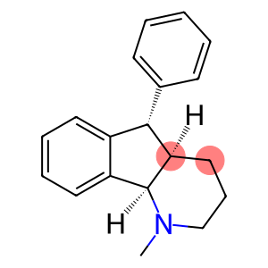 1H-Indeno(1,2-B)pyridine, 2,3,4,4A,5,9B-hexahydro-1-methyl-5-phenyl-, (4A-alpha,5-alpha,9B-alpha)-