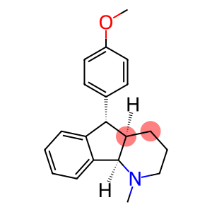 1H-Indeno[1,2-b]pyridine,2,3,4,4a,5,9b-hexahydro-5-(4-methoxyphenyl)-1-methyl-,(4aa,5a,9ba)- (9CI)