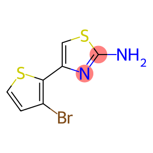 4-(3-溴噻吩-2-基)-1,3-噻唑-2-胺