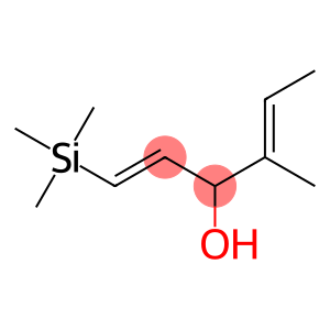 1,4-Hexadien-3-ol, 4-methyl-1-(trimethylsilyl)-, (E,E)-