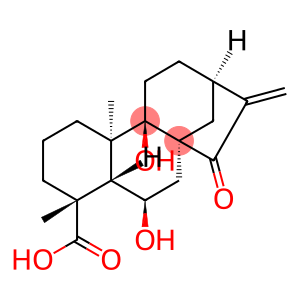 ENT-6伪,9伪-DIHYDROXY-15-OXOKAUR-16-EN-19-OIC ACID