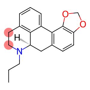 6H-Benzo[de]-1,3-benzodioxolo[4,5-g]quinoline, 6a,7,8,9-tetrahydro-7-propyl-, (6aR)- (9CI)