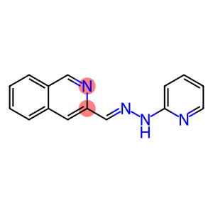 3-Isoquinolinecarbaldehyde (pyridin-2-yl)hydrazone