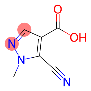 1H-Pyrazole-4-carboxylicacid,5-cyano-1-methyl-(9CI)