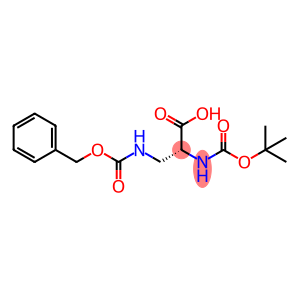 D-Alanine, N-[(1,1-dimethylethoxy)carbonyl]-3-[[(phenylmethoxy)carbonyl]amino]-