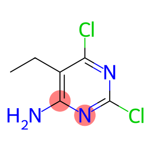 4-PYRIMIDINAMINE, 2,6-DICHLORO-5-ETHYL-