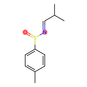 Benzenesulfinamide, 4-methyl-N-(2-methylpropylidene)-, [N(E)]- (9CI)