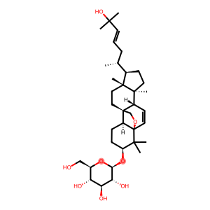 (23E)-5,19-Epoxy-3β-β-D-glucopyranosyloxy-5β-cucurbita-6,23-diene-25-ol