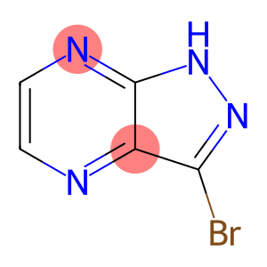 3-BROMO-1H-PYRAZOLO[3,4-B]PYRAZINE