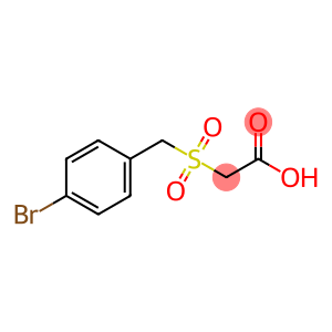 Acetic acid, [[(4-bromophenyl)methyl]sulfonyl]-