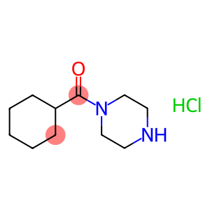 1-(Cyclohexylcarbonyl)piperazine hydrochloride, [(Piperazin-1-yl)carbonyl]cyclohexane hydrochloride