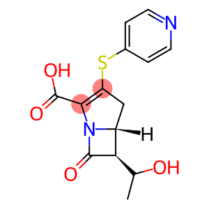 (5R,6S)-6-(1-hydroxyethyl)-7-oxo-3-pyridin-4-ylsulfanyl-1-azabicyclo[3 .2.0]hept-2-ene-2-carboxylic acid