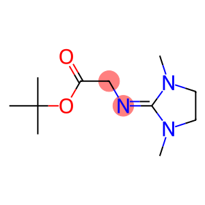 Glycine, N-(1,3-dimethyl-2-imidazolidinylidene)-, 1,1-dimethylethyl ester (9CI)