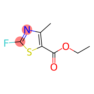 5-Thiazolecarboxylicacid,2-fluoro-4-methyl-,ethylester(9CI)