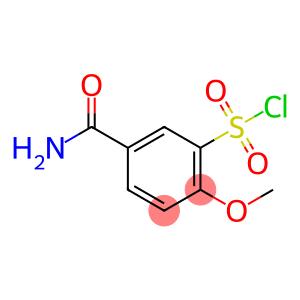 5-Carbamoyl-2-methoxybenzenesulfonyl chloride