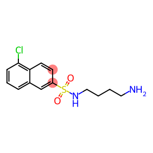 N-(4-aminobutyl)-5-chloro-2-naphthalenesulfonamide