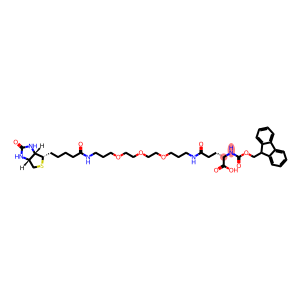 Fmoc-Glu(biotinyl-PEG)-OH  Novabiochem