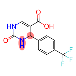 1,2,3,4-Tetrahydro-6-methyl-4-(4-trifluoromethylphenyl)-2-oxo-5-pyrimidinecarboxylic acid