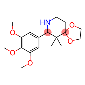 6,6-dimethyl-7-(3,4,5-trimethoxyphenyl)-1,4-dioxa-8-azaspiro[4.5]decane