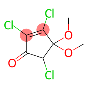 2-Cyclopenten-1-one, 2,3,5-trichloro-4,4-dimethoxy-