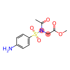 Glycine, N-acetyl-N-((4-aMinophenyl)sulfonyl)-, Methyl ester