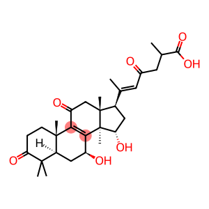 (7beta,15alpha,25R)-7,15-Dihydroxy-3,11,23-trioxo-lanost-8-en-26-oic acid