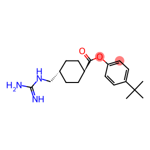 4α-(Guanidinomethyl)cyclohexane-1β-carboxylic acid p-tert-butylphenyl ester